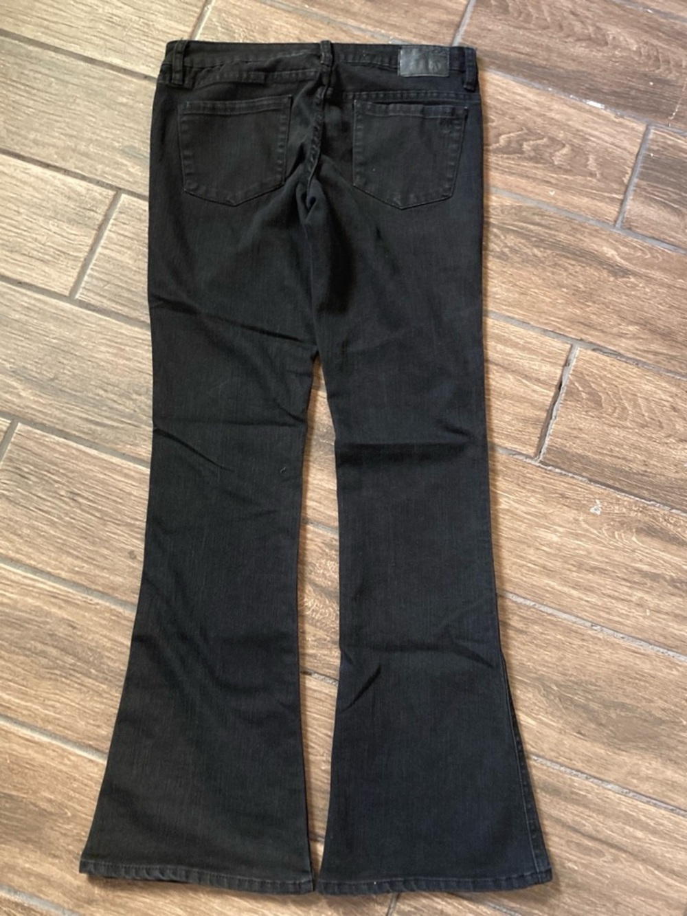 Volcom black flared jeans